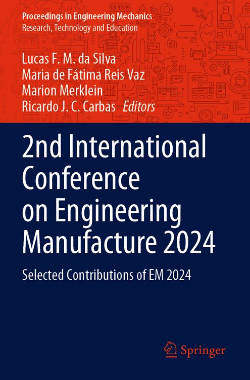 Produktbild: 2nd International Conference on Engineering Manufacture 2024