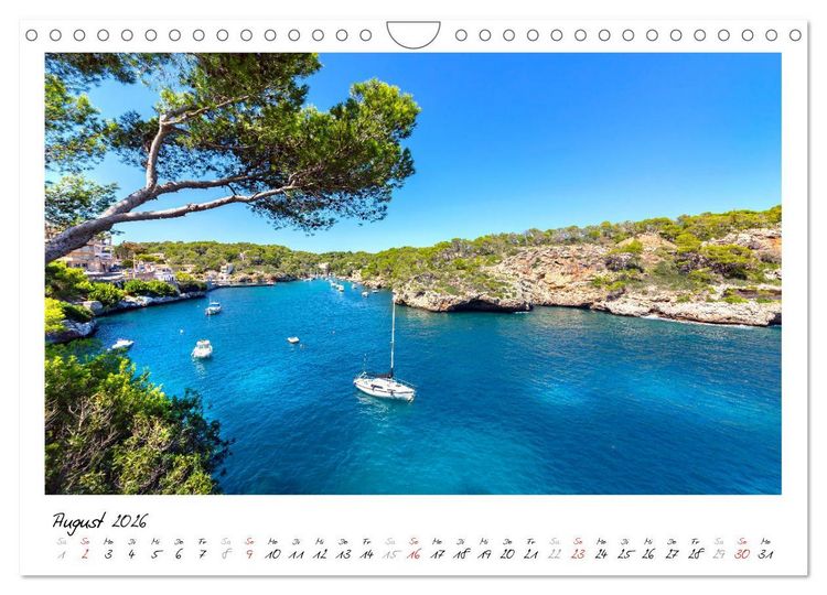 Produktbild: MALLORCA, Meine Balearische Insel (Wandkalender 2026 DIN A4 quer), CALVENDO Monatskalender