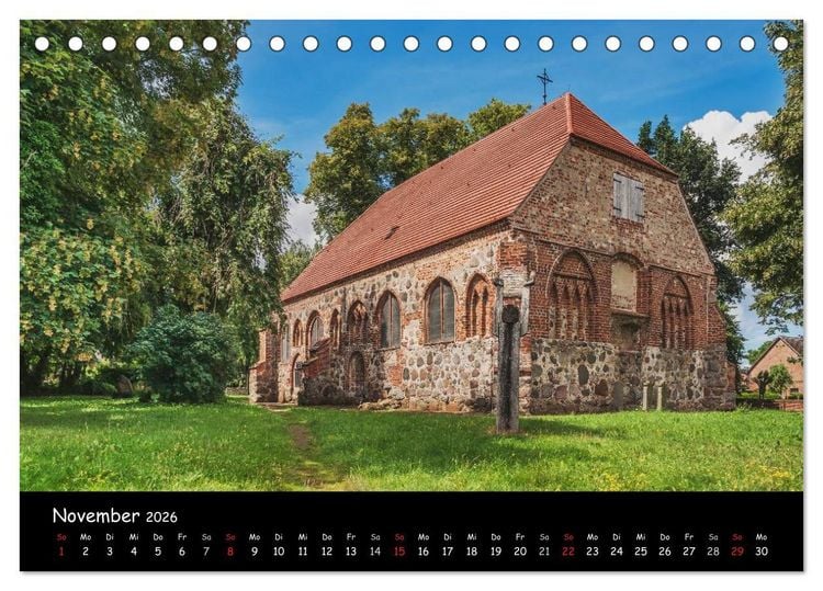 Produktbild: Insel Usedom (Tischkalender 2026 DIN A5 quer), CALVENDO Monatskalender
