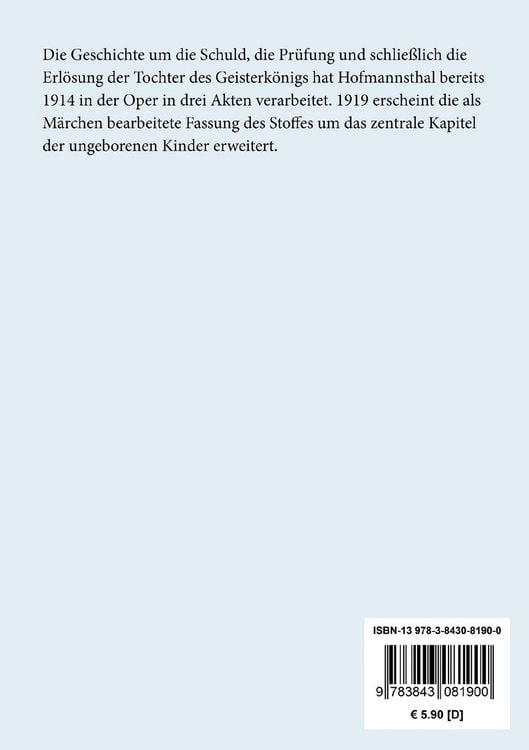 Produktbild: Die Frau ohne Schatten