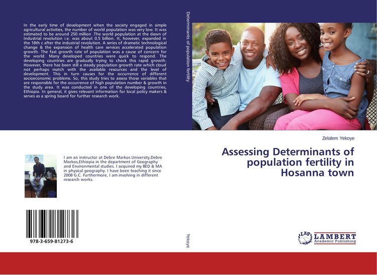 Produktbild: Assessing Determinants of population fertility in Hosanna town