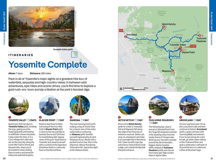 Produktbild: Lonely Planet Yosemite, Sequoia & Kings Canyon National Parks