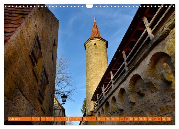 Produktbild: Erlebe mit mir Rothenburg ob der Tauber (Wandkalender 2026 DIN A3 quer), CALVENDO Monatskalender