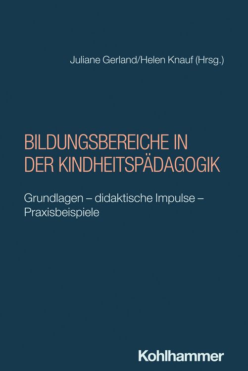Produktbild: Bildungsbereiche in der Kindheitsp&auml;dagogik