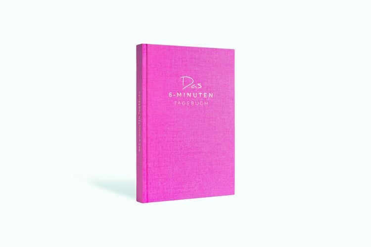 Das 6-Minuten-Tagebuch (granat)