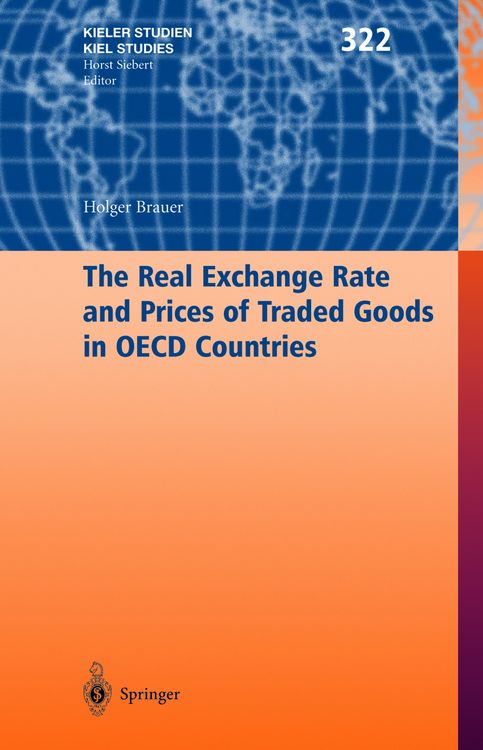 Produktbild: The Real Exchange Rate and Prices of Traded Goods in OECD Countries