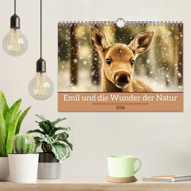 Produktbild: Emil und die Wunder der Natur (Wandkalender 2026 DIN A4 quer), CALVENDO Monatskalender
