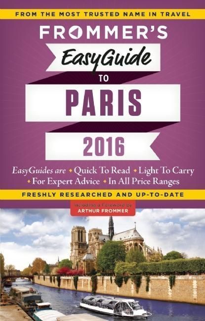Produktbild: Frommer's EasyGuide to Paris 2016