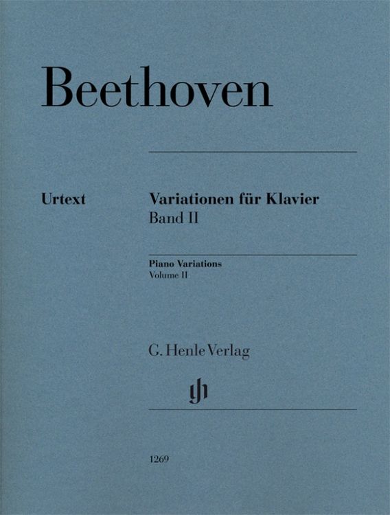 Produktbild: Ludwig van Beethoven - Variationen f&uuml;r Klavier, Band II