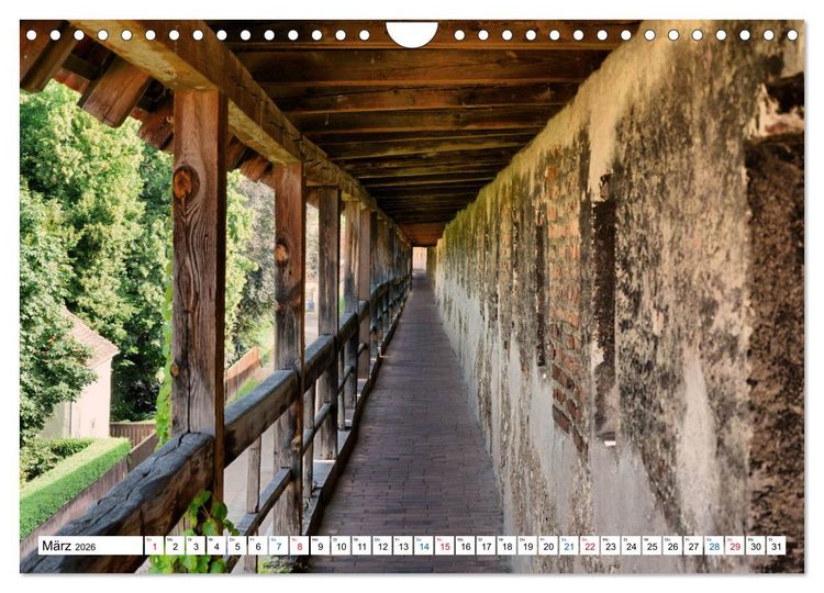 Produktbild: N&ouml;rdlingen - Eine runde Sache (Wandkalender 2026 DIN A4 quer), CALVENDO Monatskalender