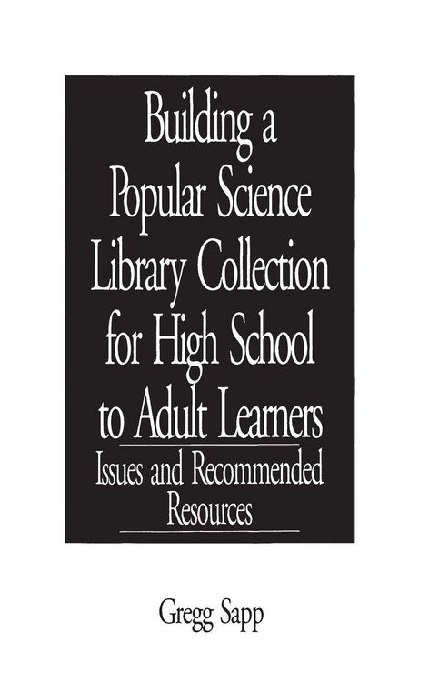 Produktbild: Building a Popular Science Library Collection for High School to Adult Learners