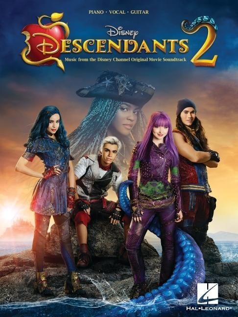 Produktbild: Descendants 2: Music from the Disney Channel Original TV Movie Soundtrack Piano, Vocal, Guitar Sheet Music Songbook 11 Songs with Lyrics, Guitar Chord Frames and Full-Color Film Photos