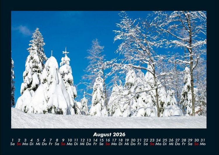 Produktbild: Winterzauber 2026 Fotokalender DIN A4