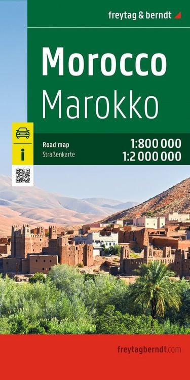 Produktbild: freytag & berndt Stra&szlig;enkarte Marokko 1:800.000