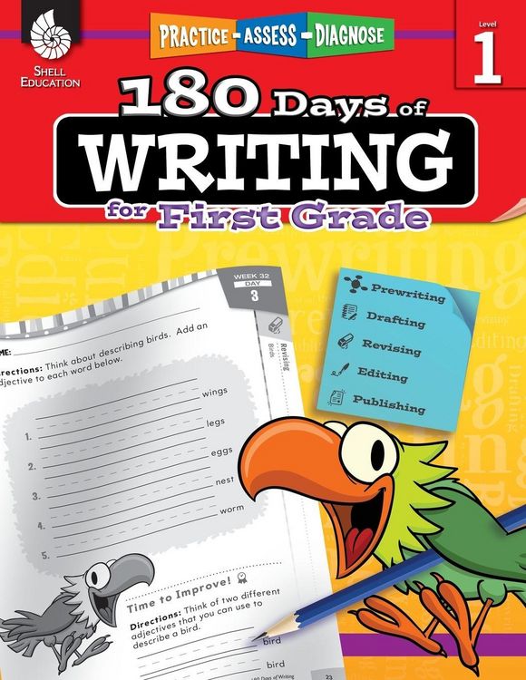 Produktbild: 180 Days of Writing for First Grade
