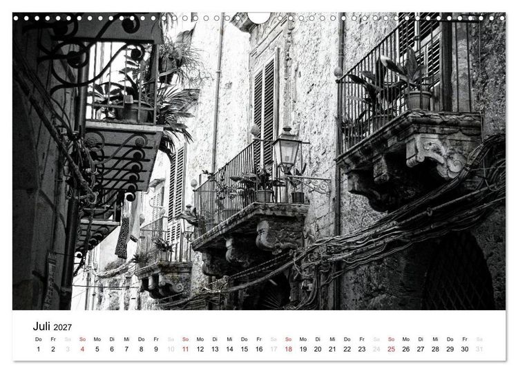 Produktbild: Silberstein portr&auml;tiert Palermo (Wandkalender 2027 DIN A3 quer), CALVENDO Monatskalender