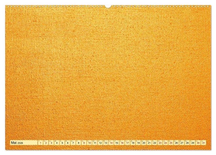 Produktbild: Goldglanz Bastelkalender (hochwertiger Premium Wandkalender 2026 DIN A2 quer), Kunstdruck in Hochglanz