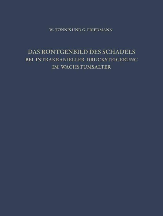 Produktbild: Das R&ouml;ntgenbild des Sch&auml;dels bei Intrakranieller Drucksteigerung im Wachstumsalter