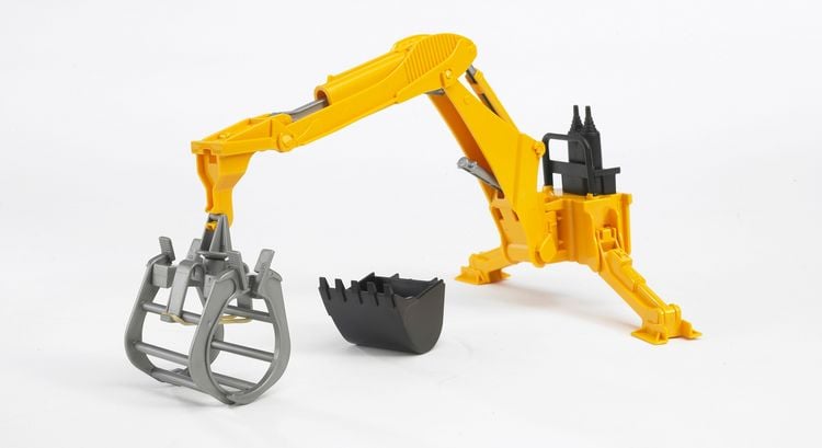 Produktbild: Bruder Profi-Serie Heckbagger mit Greifer