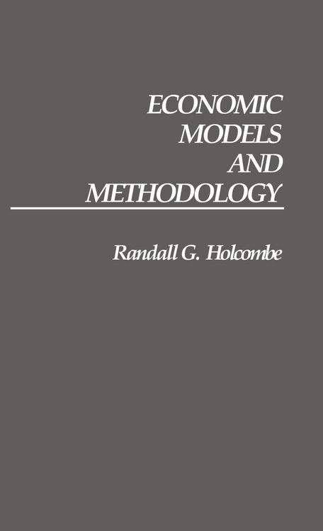 Produktbild: Economic Models and Methodology