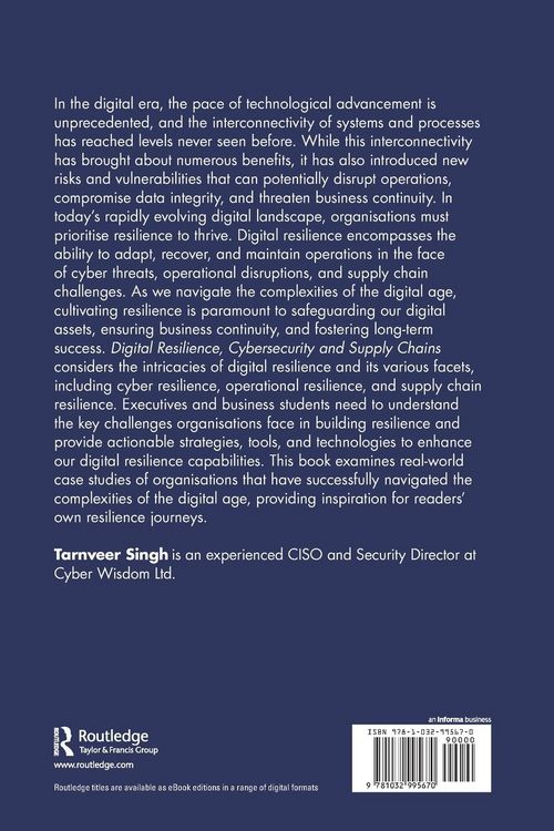 Produktbild: Digital Resilience, Cybersecurity and Supply Chains
