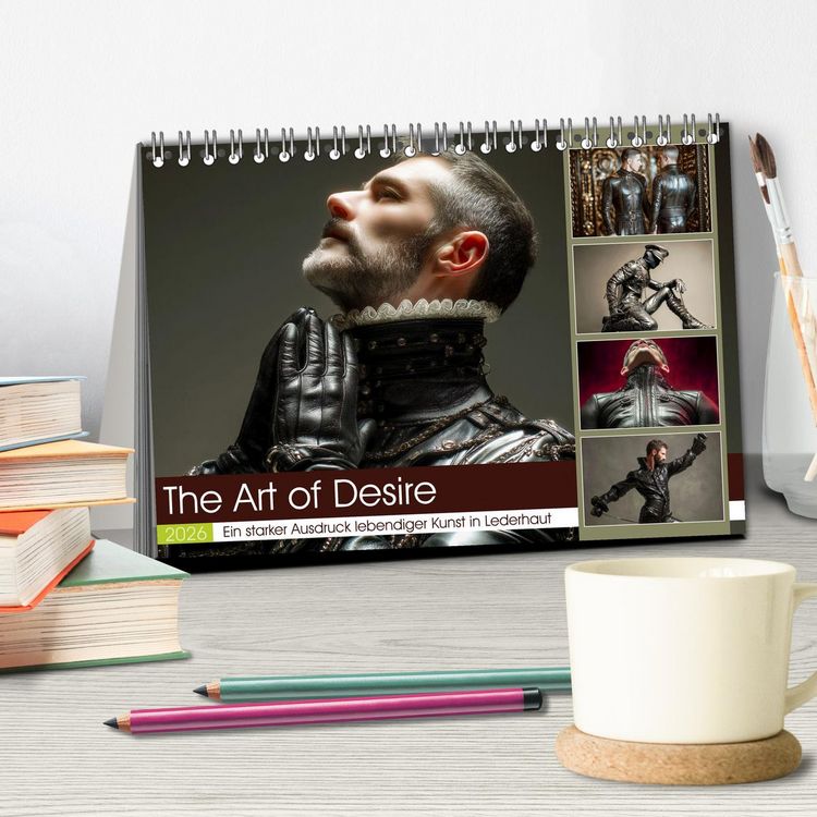 Produktbild: The Art of Desire (Tischkalender 2026 DIN A5 quer), CALVENDO Monatskalender