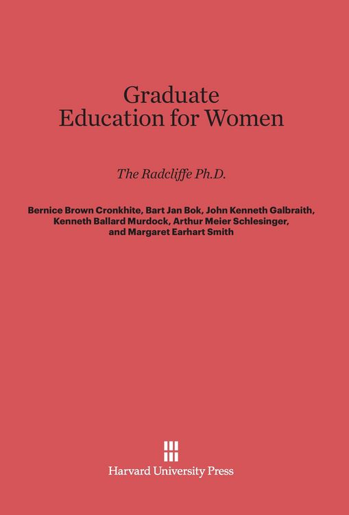 Produktbild: Graduate Education for Women