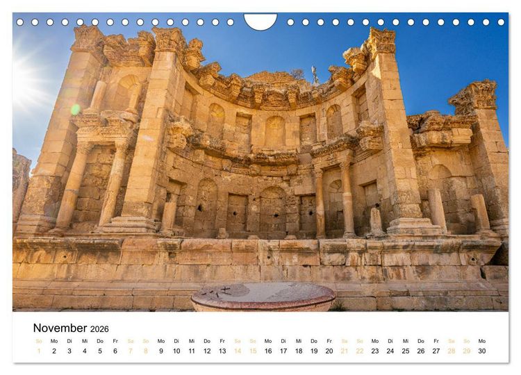 Produktbild: Jordanien - Land zwischen Antike und Moderne (Wandkalender 2026 DIN A4 quer), CALVENDO Monatskalender