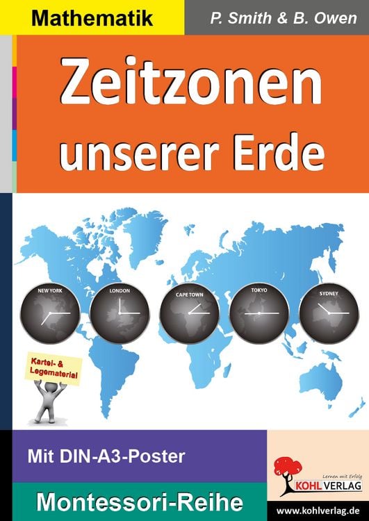 Produktbild: Zeitzonen unserer Erde