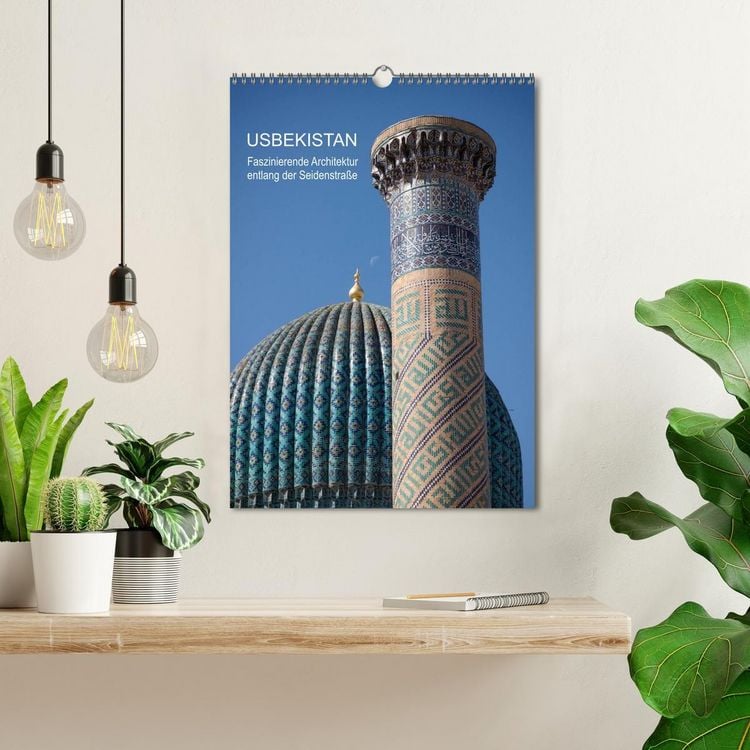 Produktbild: Usbekistan - Faszinierende Architektur entlang der Seidenstra&szlig;e (Wandkalender 2026 DIN A3 hoch), CALVENDO Monatskalender