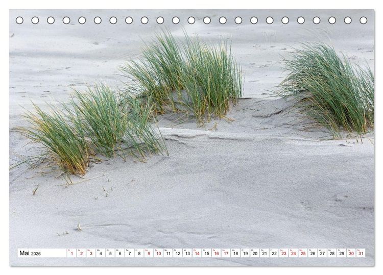 Produktbild: Wintertage auf Norderney (Tischkalender 2026 DIN A5 quer), CALVENDO Monatskalender