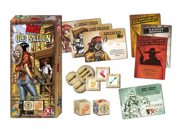 Produktbild: BANG! The Dice Game &ndash; Old Saloon (1. Erweiterung)