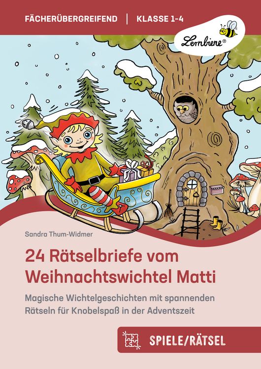 Produktbild: 24 R&auml;tselbriefe vom Weihnachtswichtel Matti