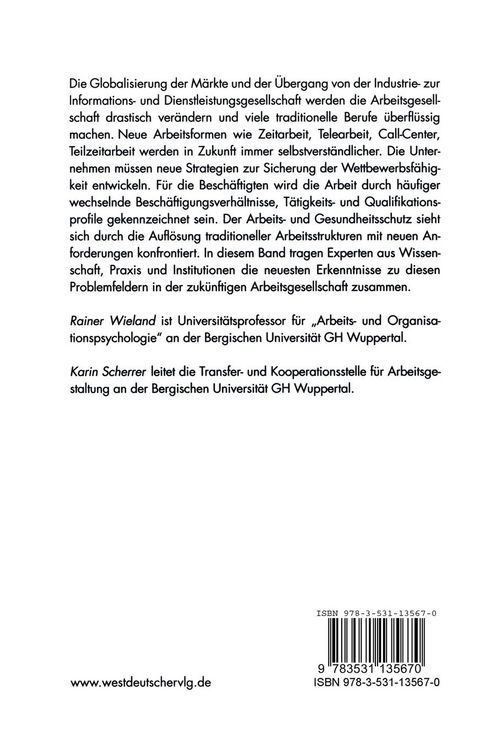 Produktbild: Arbeitswelten von morgen