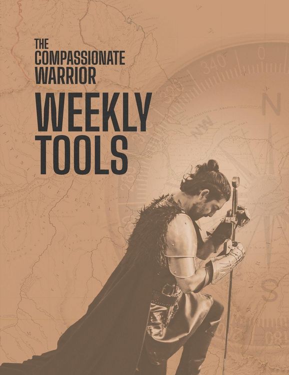 Produktbild: The Compassionate Warrior Weekly Tools