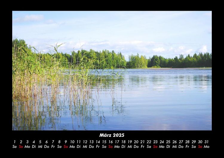 Produktbild: Seeblick 2025 Fotokalender DIN A3