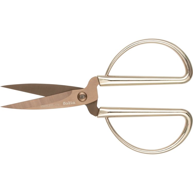 Produktbild: folia Bastelschere ros&eacute;gold 14,5cm