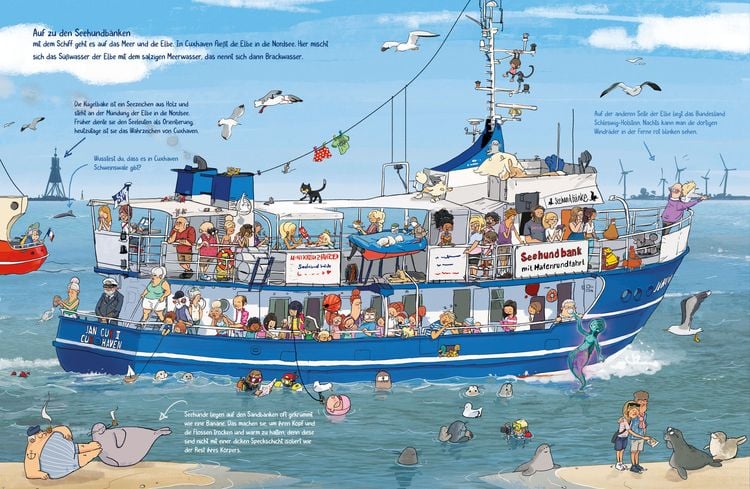 Produktbild: Das Cuxhaven Wimmelbuch