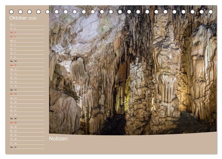 Produktbild: Im Osten von Mallorca (Tischkalender 2026 DIN A5 quer), CALVENDO Monatskalender