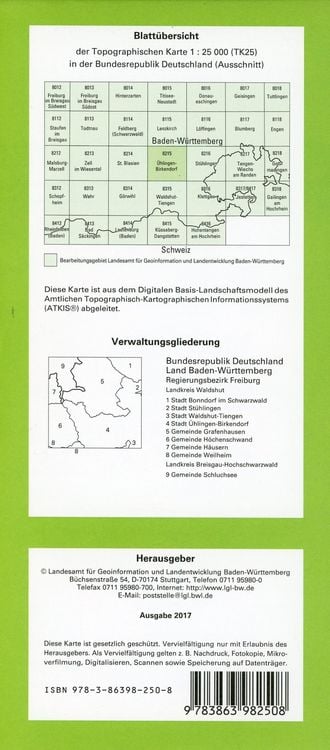 Produktbild: &Uuml;hlingen-Birkendorf