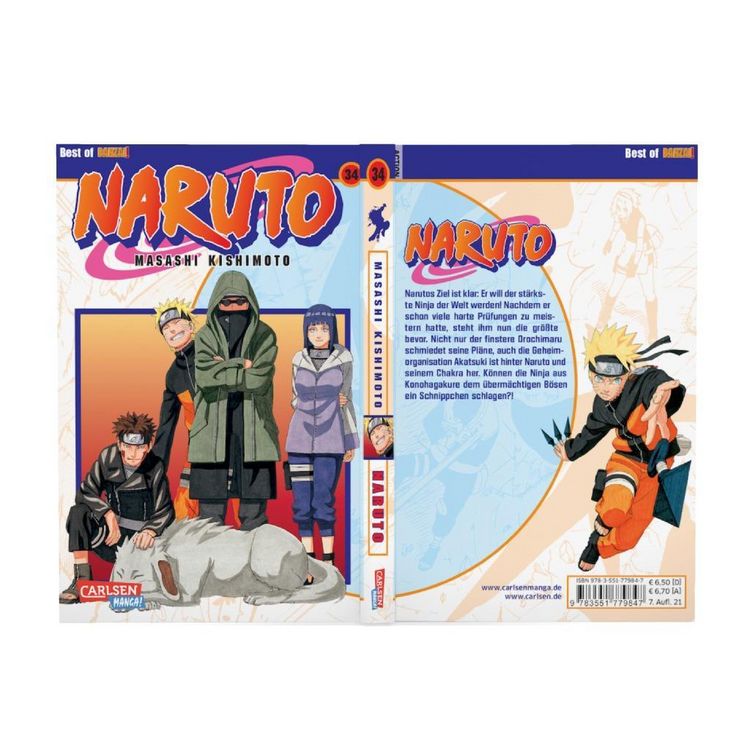 Produktbild: Naruto - Mangas Bd. 34
