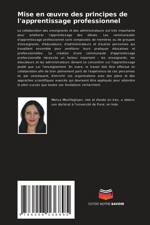 Produktbild: Mise en &iquest;uvre des principes de l'apprentissage professionnel