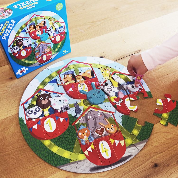 Produktbild: Mein rundes Puzzle - Auf dem Riesenrad