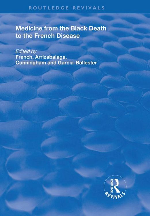 Produktbild: Medicine from the Black Death to the French Disease