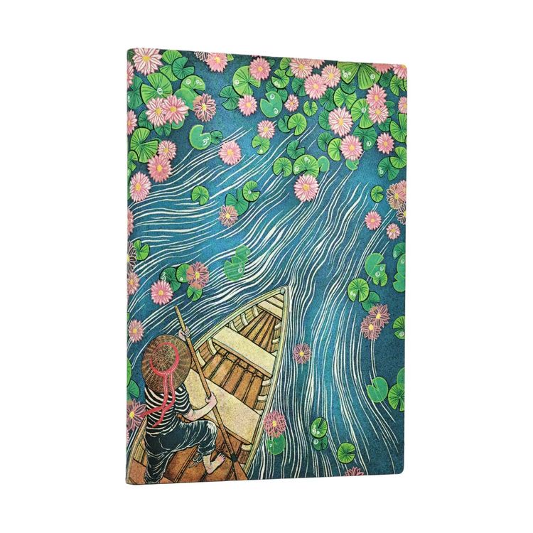 Produktbild: Notizbuch Fluss der Lotusbl&uuml;ten Midi Liniert
