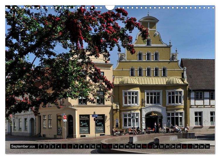 Produktbild: Ein Bummel durch die Hansestadt Wismar (Wandkalender 2026 DIN A3 quer), CALVENDO Monatskalender
