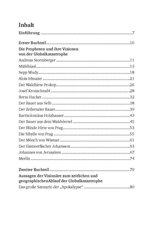 Produktbild: Prophezeiungen zum Dritten Weltkrieg