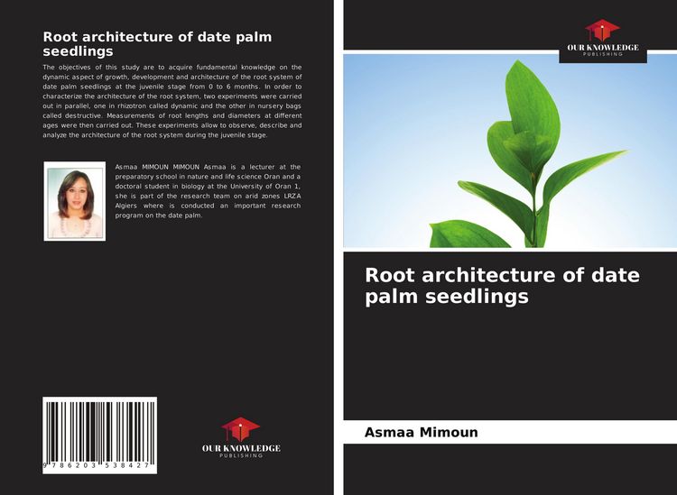 Produktbild: Root architecture of date palm seedlings