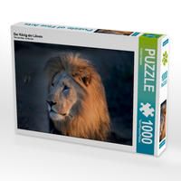 Produktbild: CALVENDO Puzzle Der K&ouml;nig der L&ouml;wen 1000 Teile Lege-Gr&ouml;&szlig;e 64 x 48 cm Foto-Puzzle Bild von Robert Styppaa