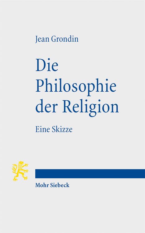 Produktbild: Die Philosophie der Religion